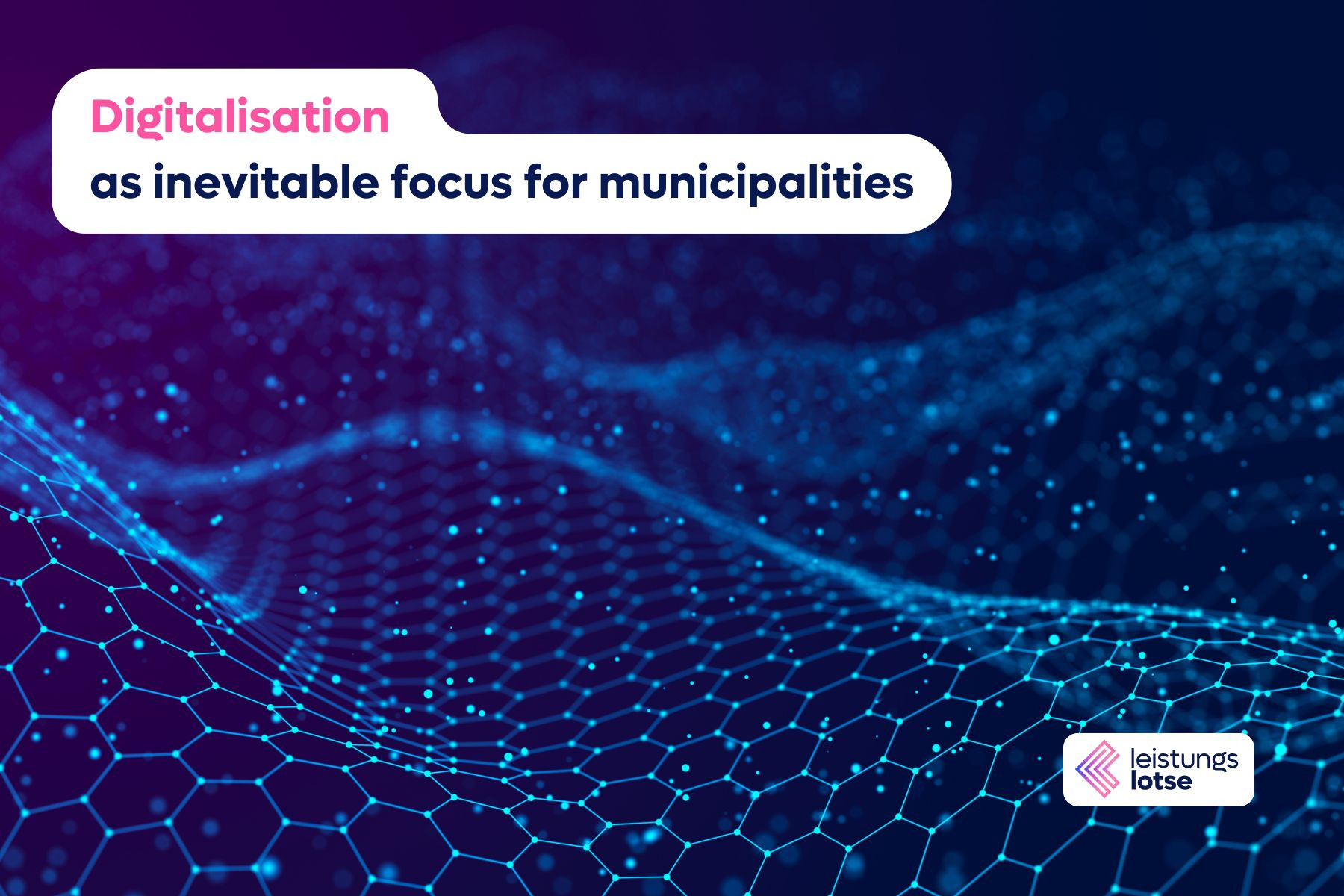 A multitude of connected hectagons that generate digital waves