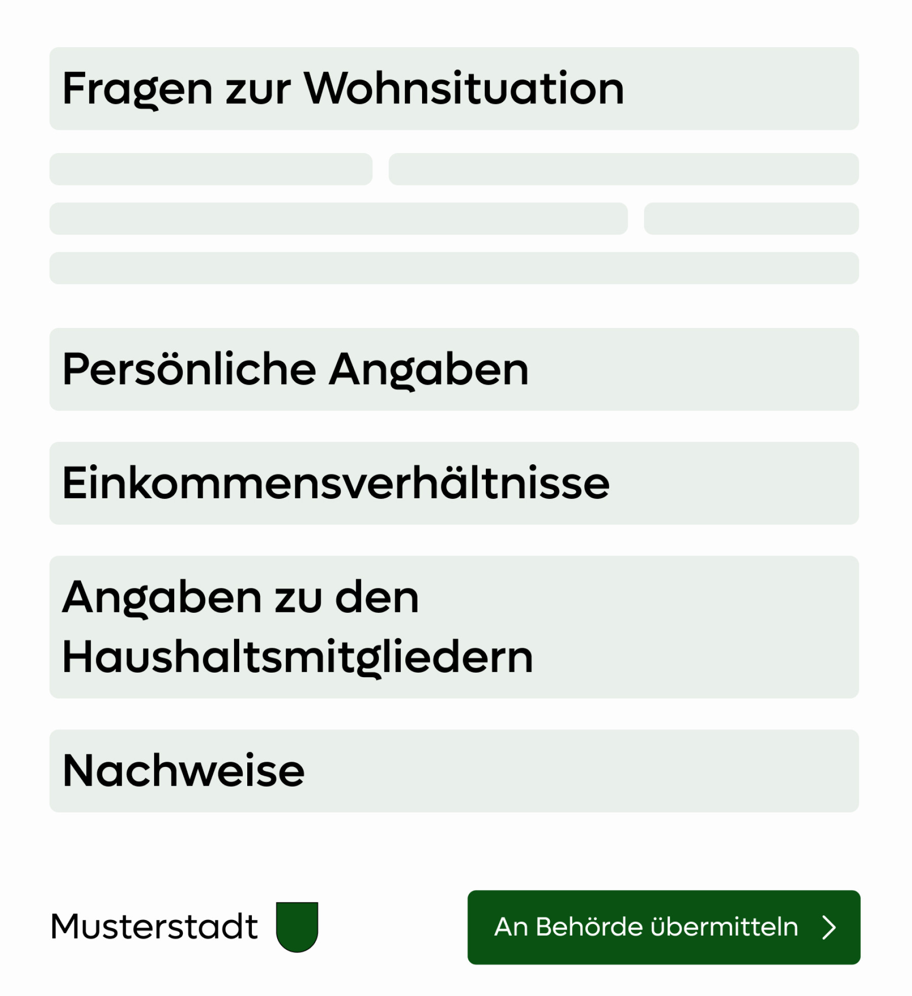 Digitale Antragsstellung